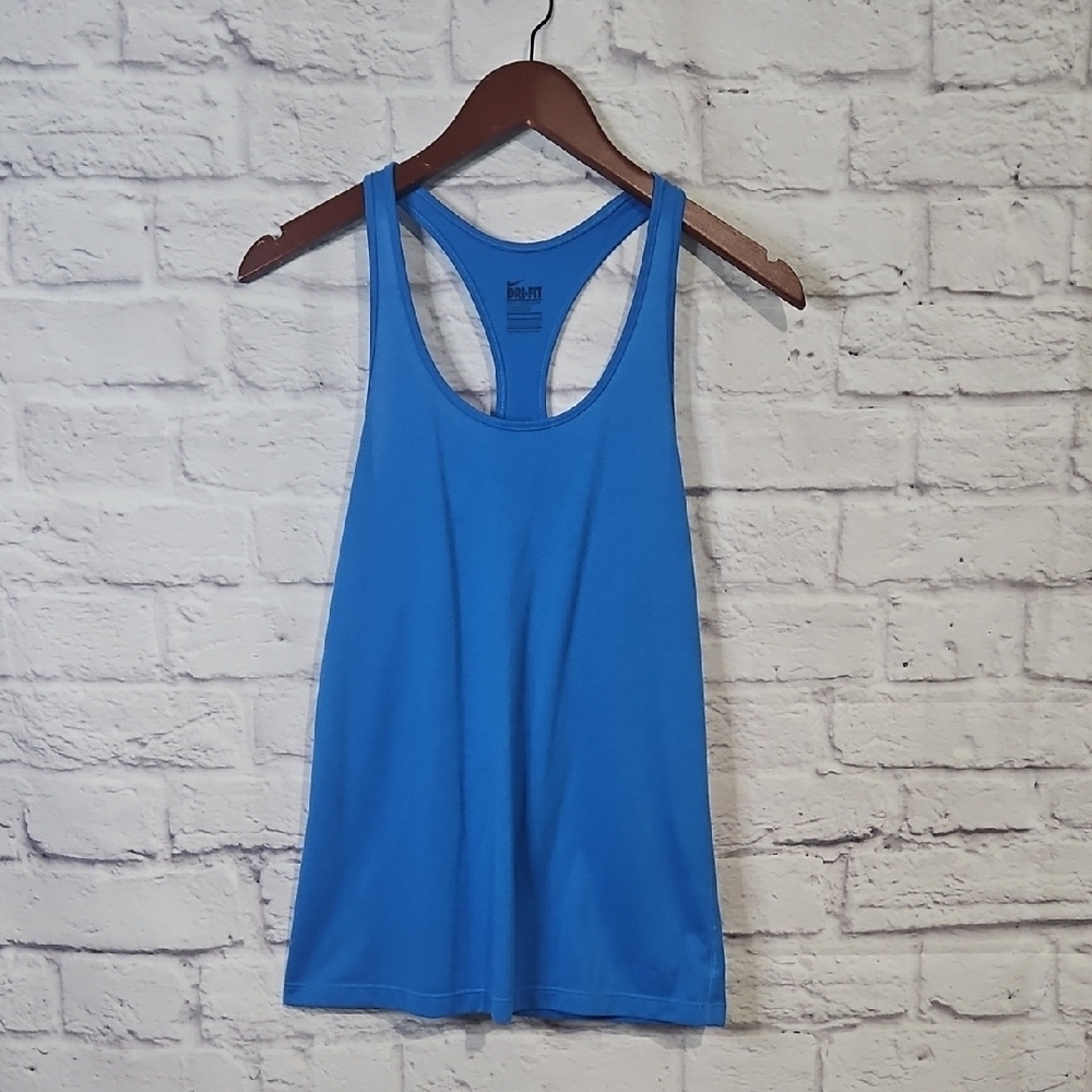 Nike Vibrant Blue Racerback Tank Top